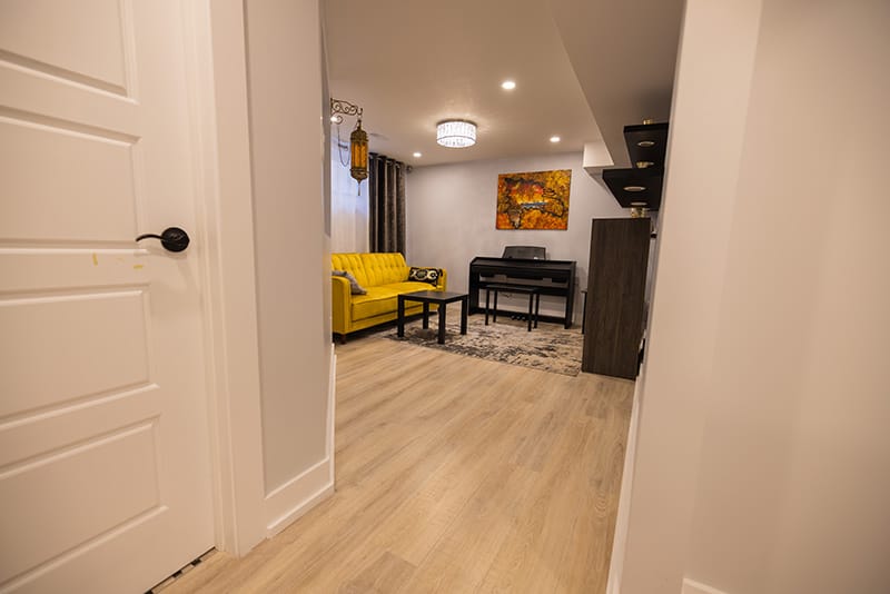 Kanata basement renovation finished basement 3