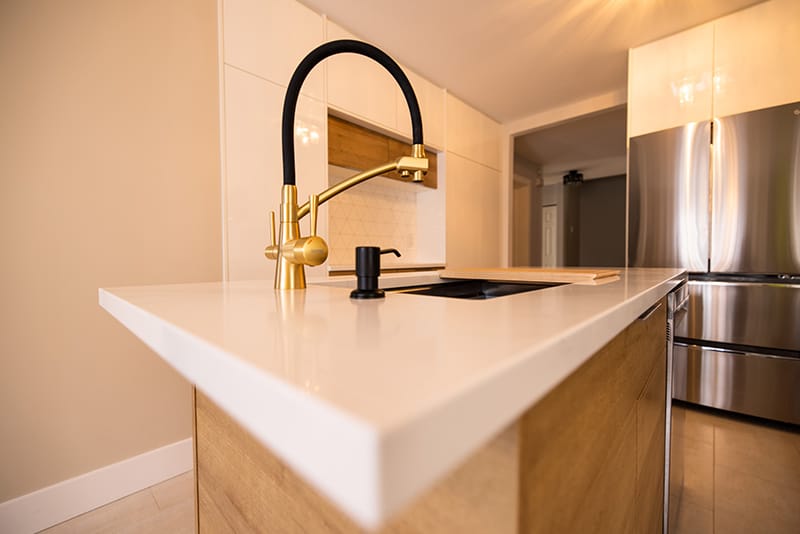 kitchen island build in wall cabinets kanata kitchen renovations 2 1