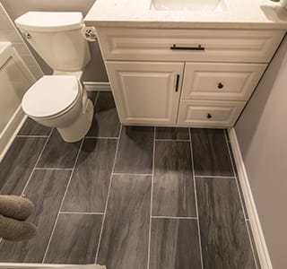 washroom tiled by miracle dream homes