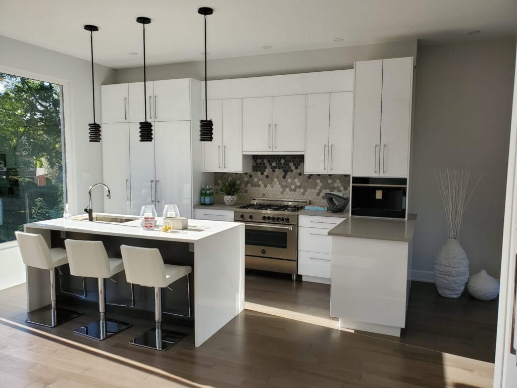 modern kitchen design in Ottawa