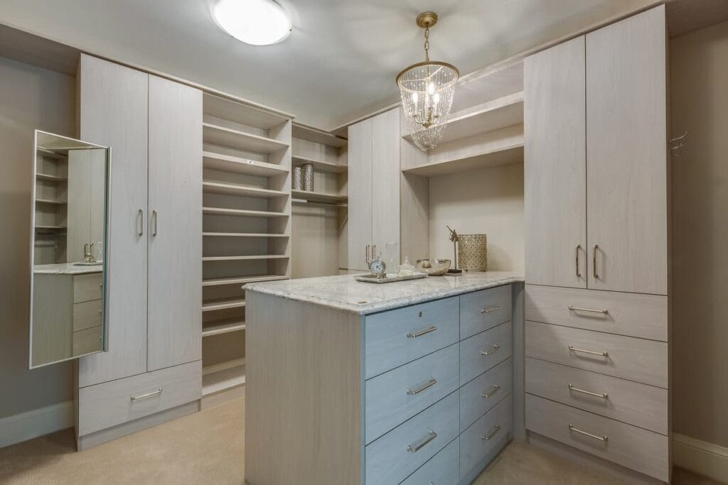 walkin closet storage basement 1