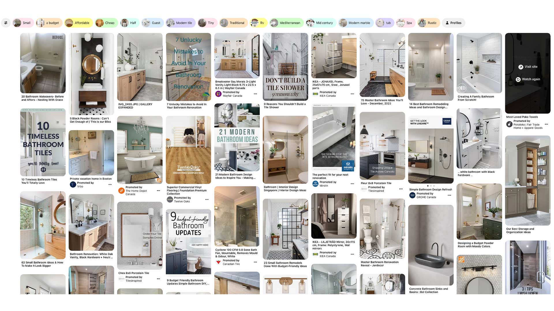 Inspiration Sources for Your Next Bathroom Renovation