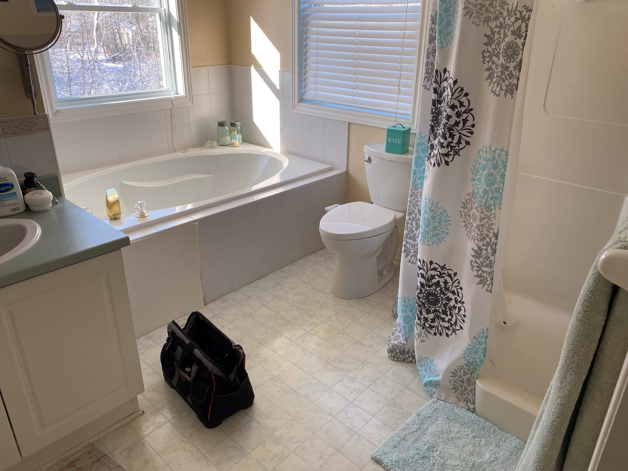 Fitzroy Harbour bathroom reno april 2025 2